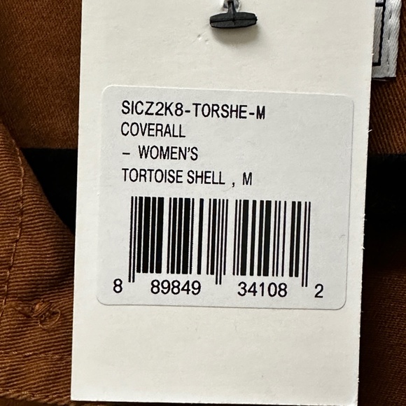 Long SleeveTerracotta Jumpsuit in size Medium - Picture 15 of 15